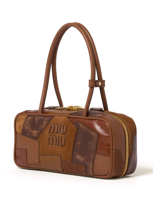 Bolsa Mini De Piel Miu Miu
