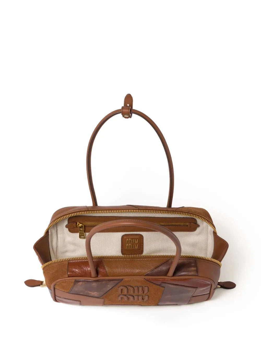 Bolsa Mini De Piel Miu Miu