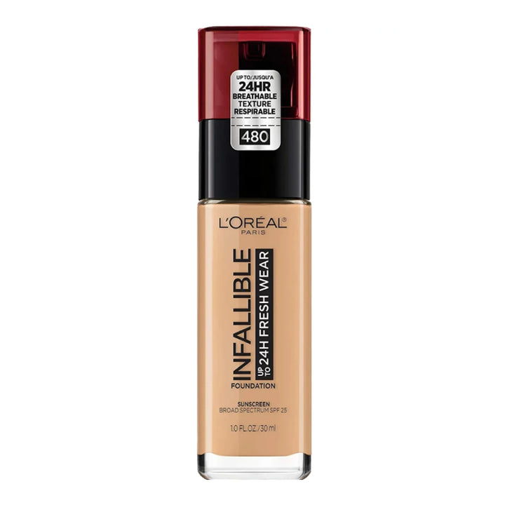 Base L'Oréal Paris Infallible 24H Fresh Wear 480 Radiant Sand