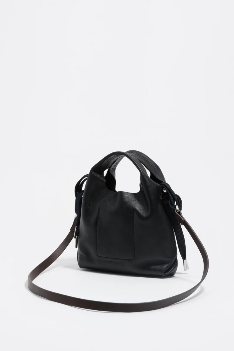 Bimba y Lola BOLSO DE MANO PIEL NEGRO