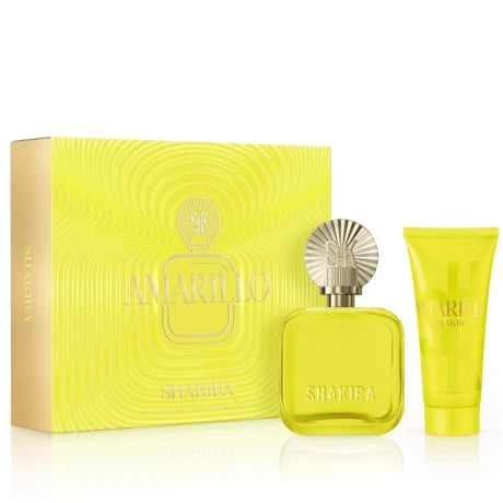 Cofre Shakira Perfume Amarillo EDP 80ml + Body Lotion 75ml