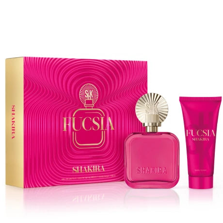 Cofre Shakira Perfume Fucsia EDP 80ml + Body Lotion 75ml