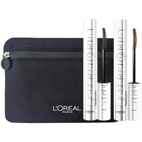 Pack L'Oréal Máscara de Pestañas Extensionist Black + Brown