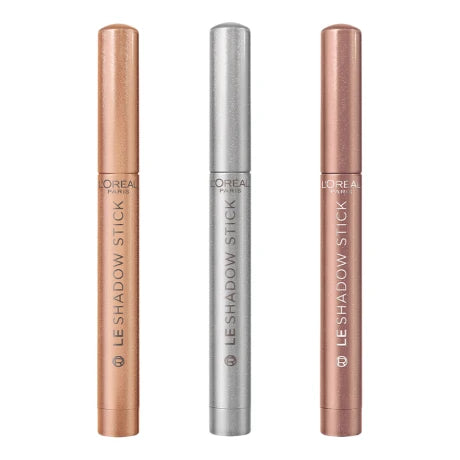 Pack L'Oréal Paris 3 Sombras De Ojos En Barra Paradise Le Shadow Stick