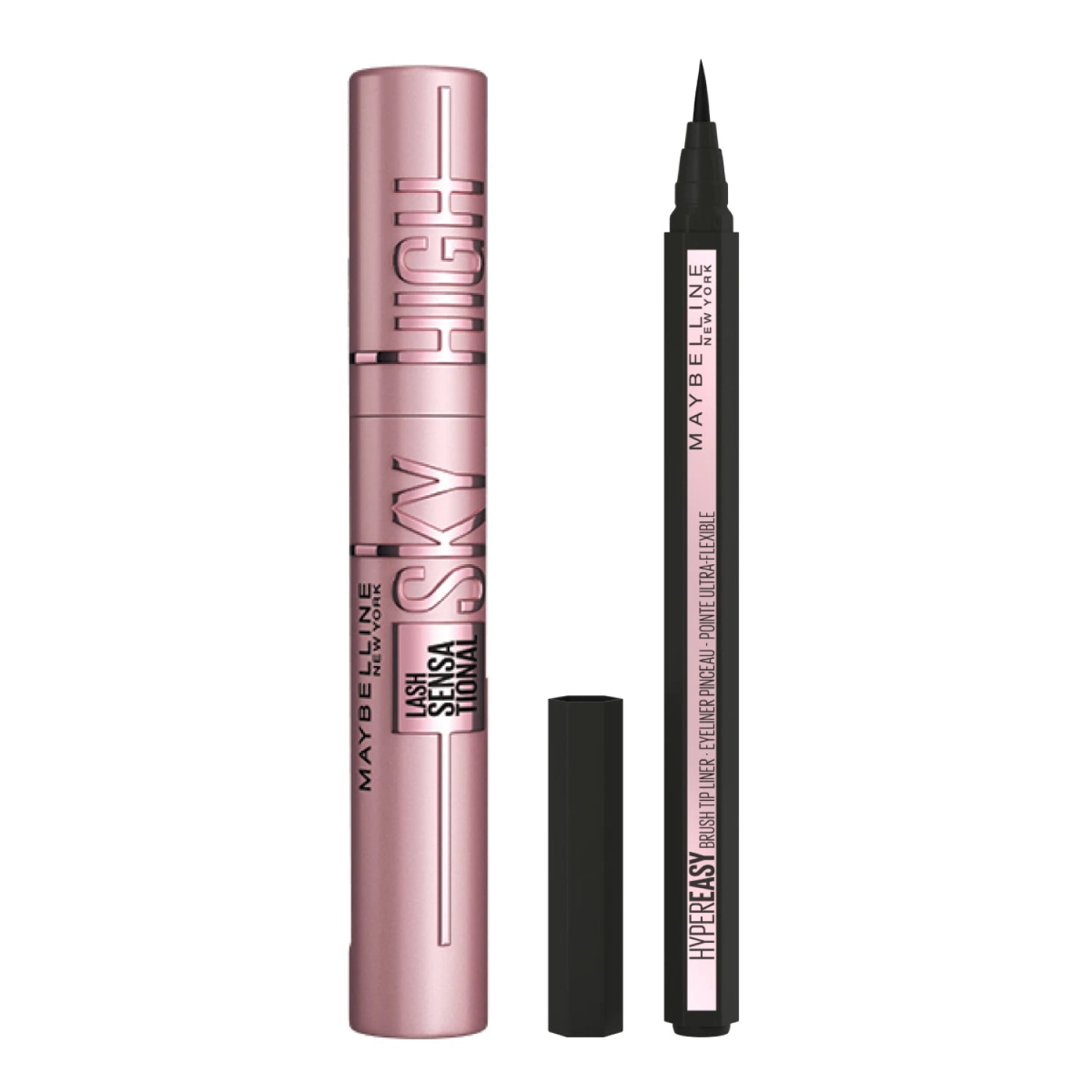 Pack Maybelline Máscara De Pestañas + Delineador